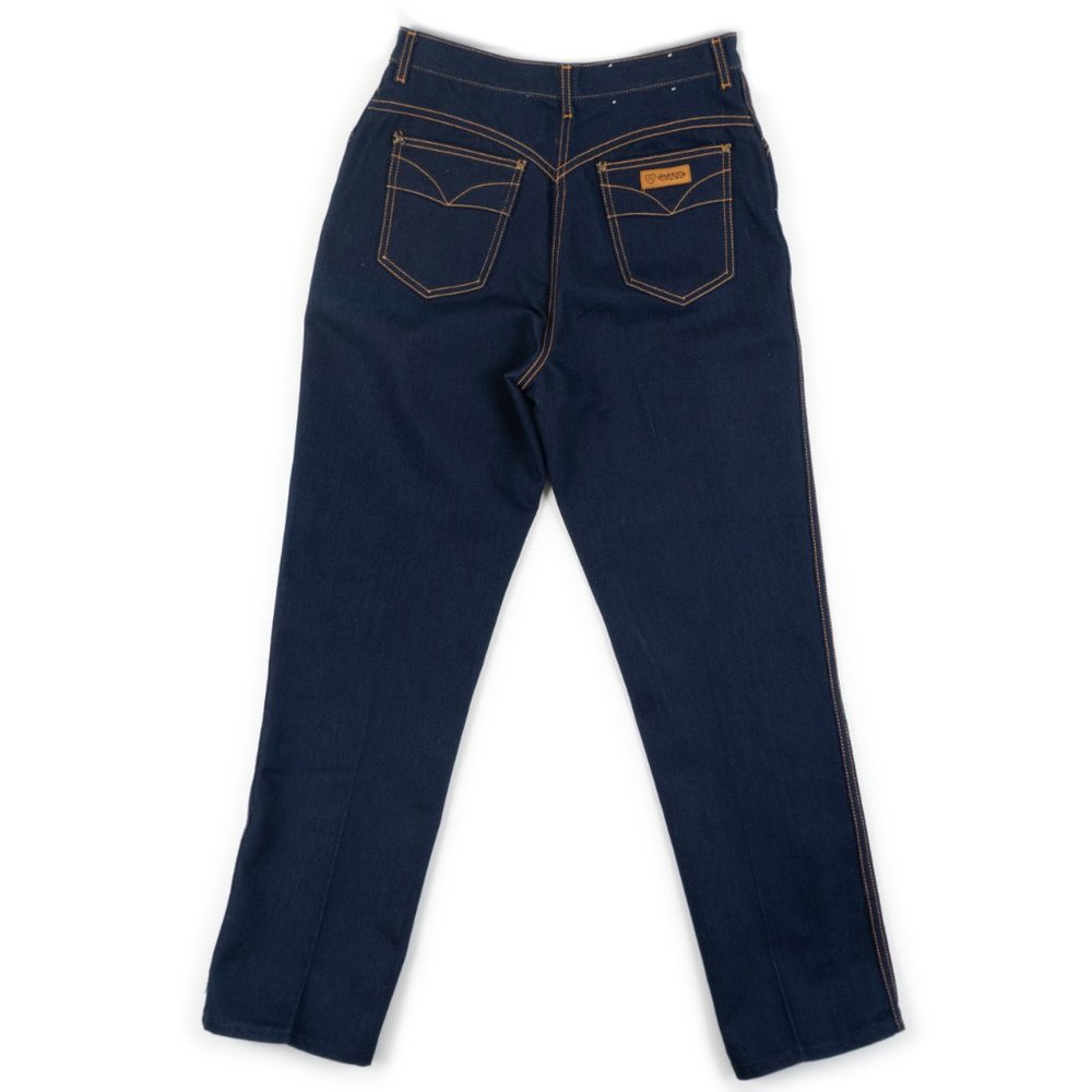 Vintage GITANO dark wash high rise curvy mom jeans size 16 S